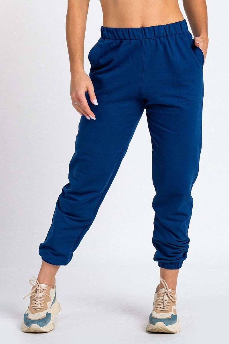 Calça Jogger Color Feminina Marinho Calça Jogger Color Feminina Marinho