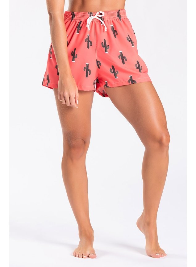 Short Praia Confort Feminino Arizona