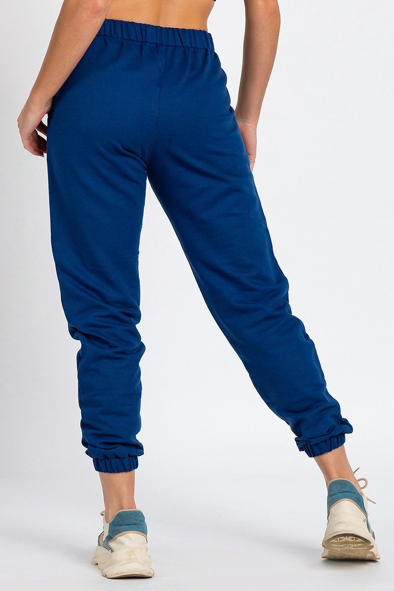 Calça Jogger Color Feminina Marinho Calça Jogger Color Feminina Marinho