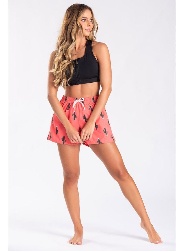 Short Praia Confort Feminino Arizona