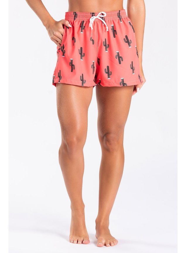Short Praia Confort Feminino Arizona