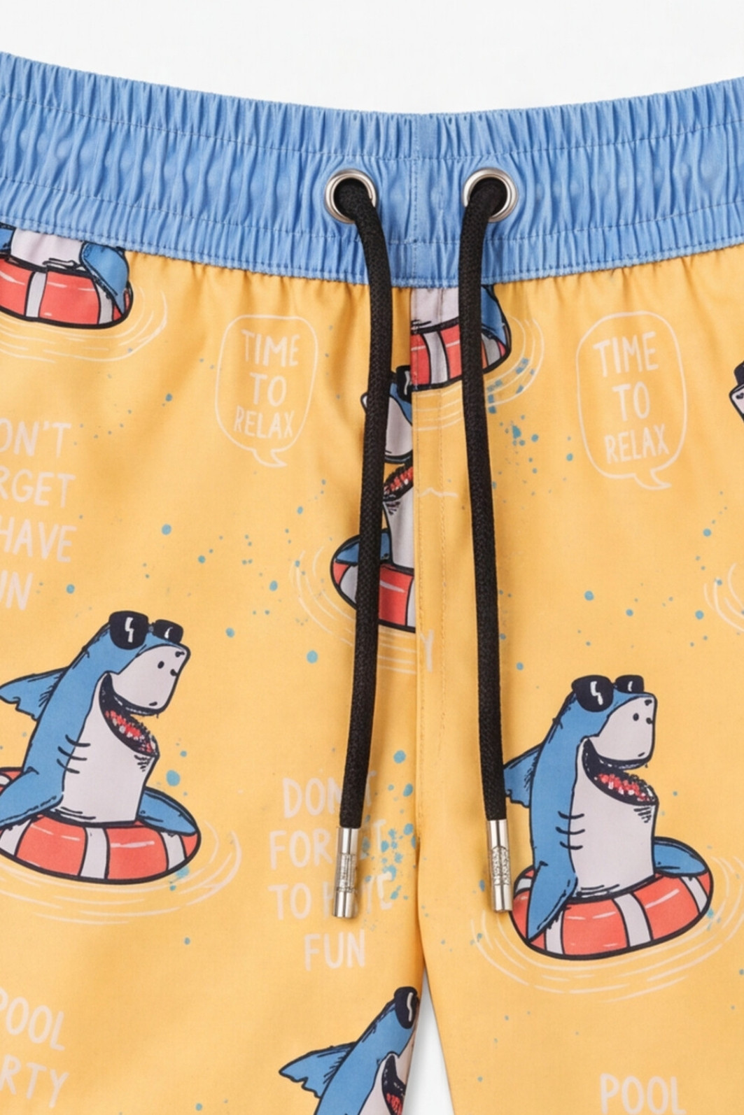Short Tactel UV Amarelo Tuba Relax Tamanho:1 a 2 anos
