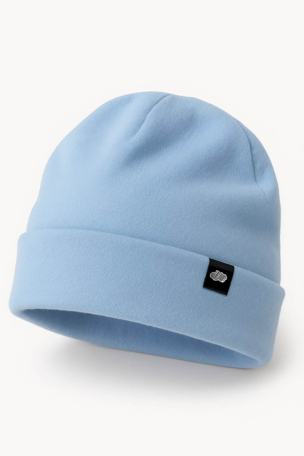 Touca Gorro Infantil Flanelada Moletom Azul Claro Touca Gorro Infantil Flanelada Moletom Azul Claro