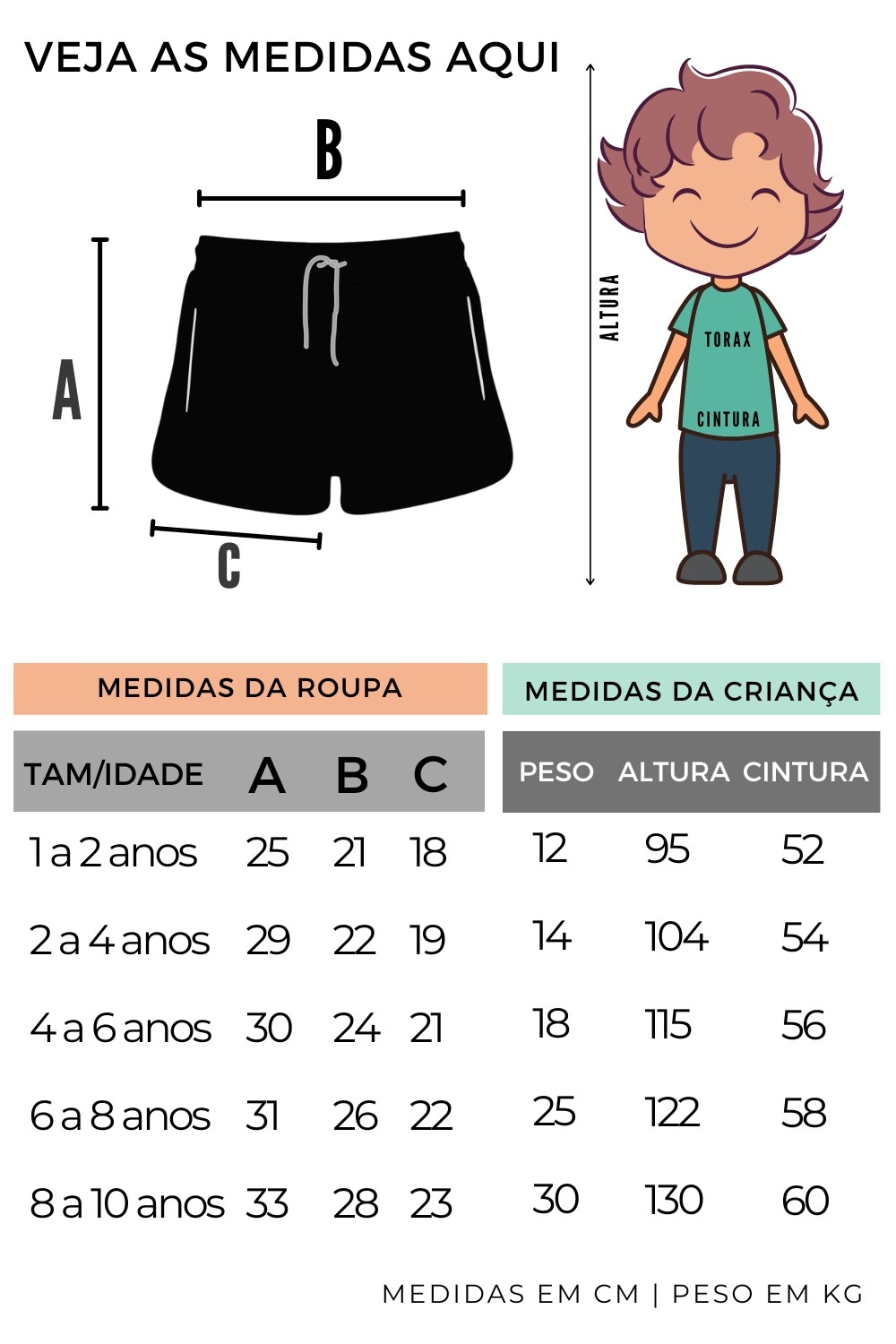 Short Infantil Tactel com ajuste na cintura UV 50+ Off White com Azul Quadriculados Short Infantil Tactel com ajuste na cintura UV 50+ Off White com Azul Quadriculados
