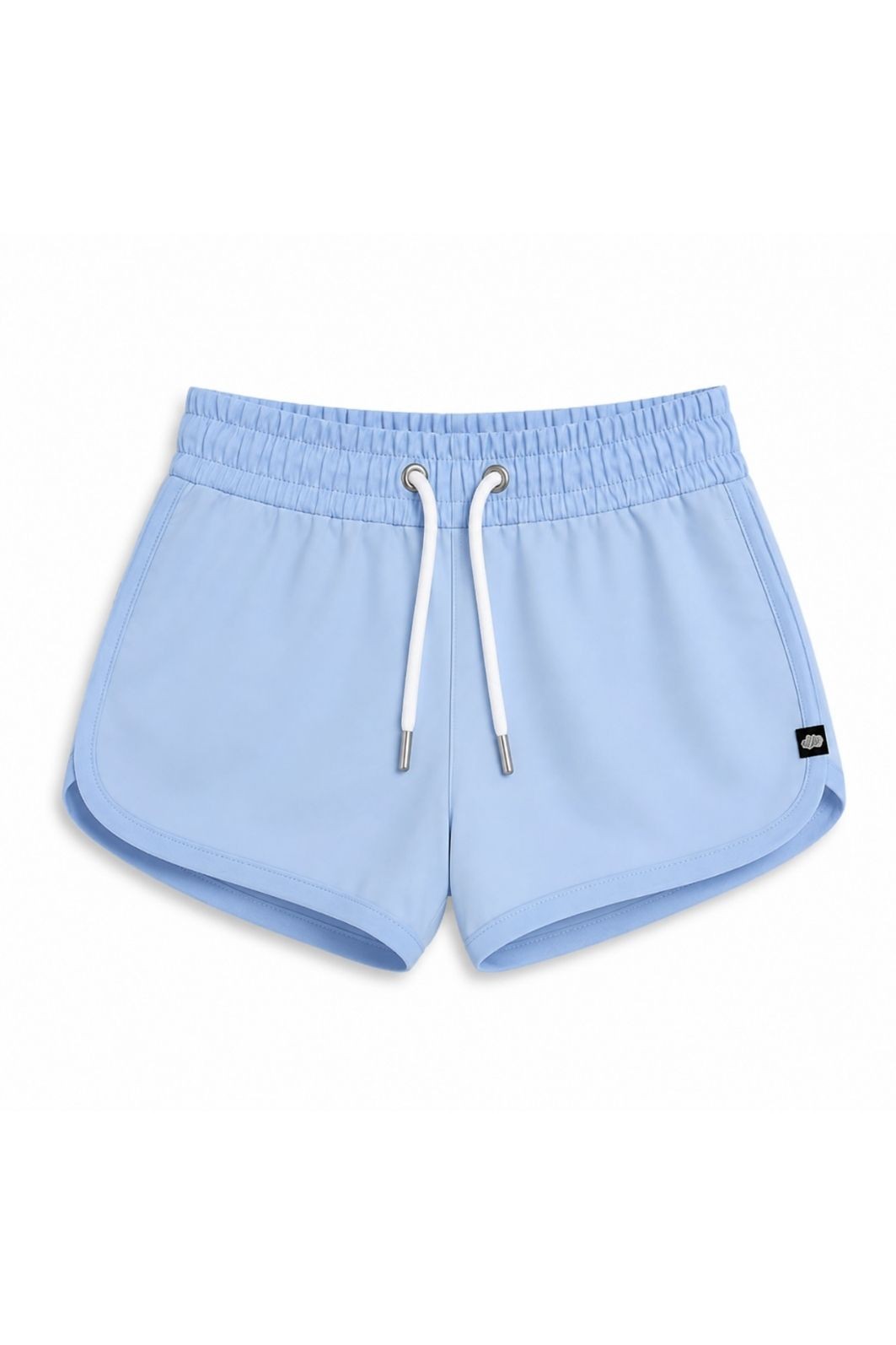 Short Tactel UV Curto Azul Claro Liso