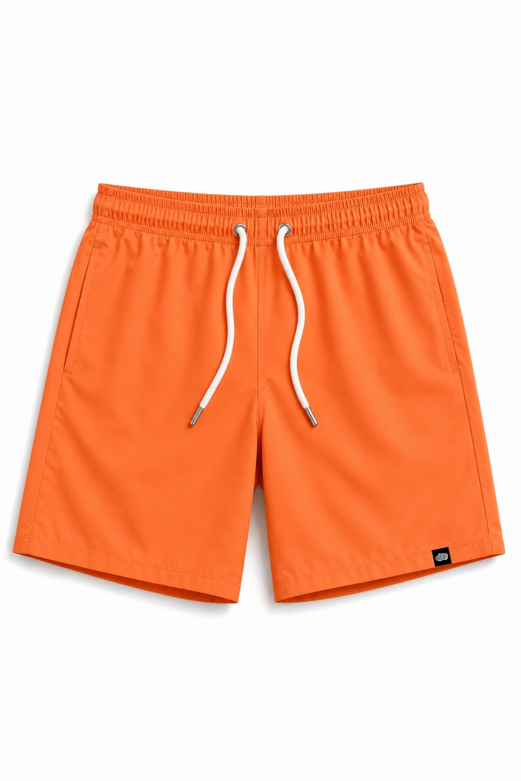 Short Infantil Tactel com ajuste na cintura UV 50+ Cenoura Liso