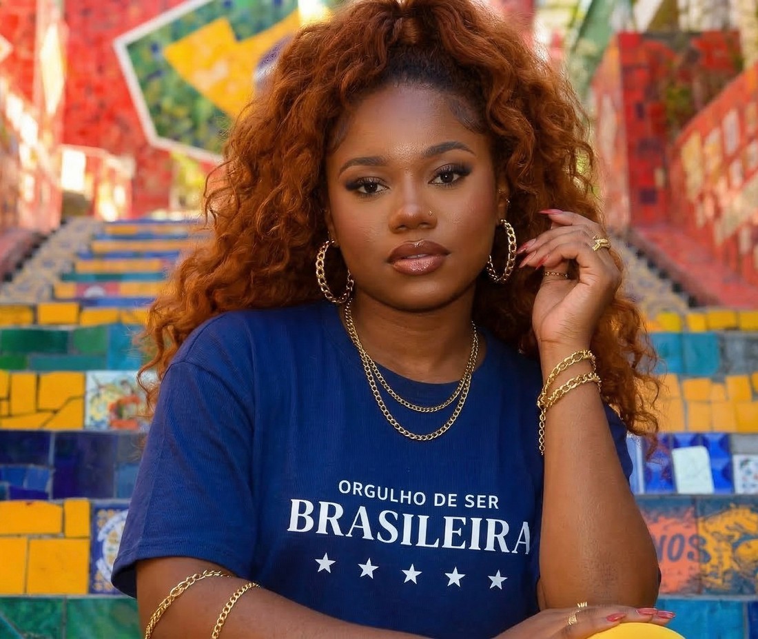 T-SHIRT ESTONADA ORGULHO - MARINHO