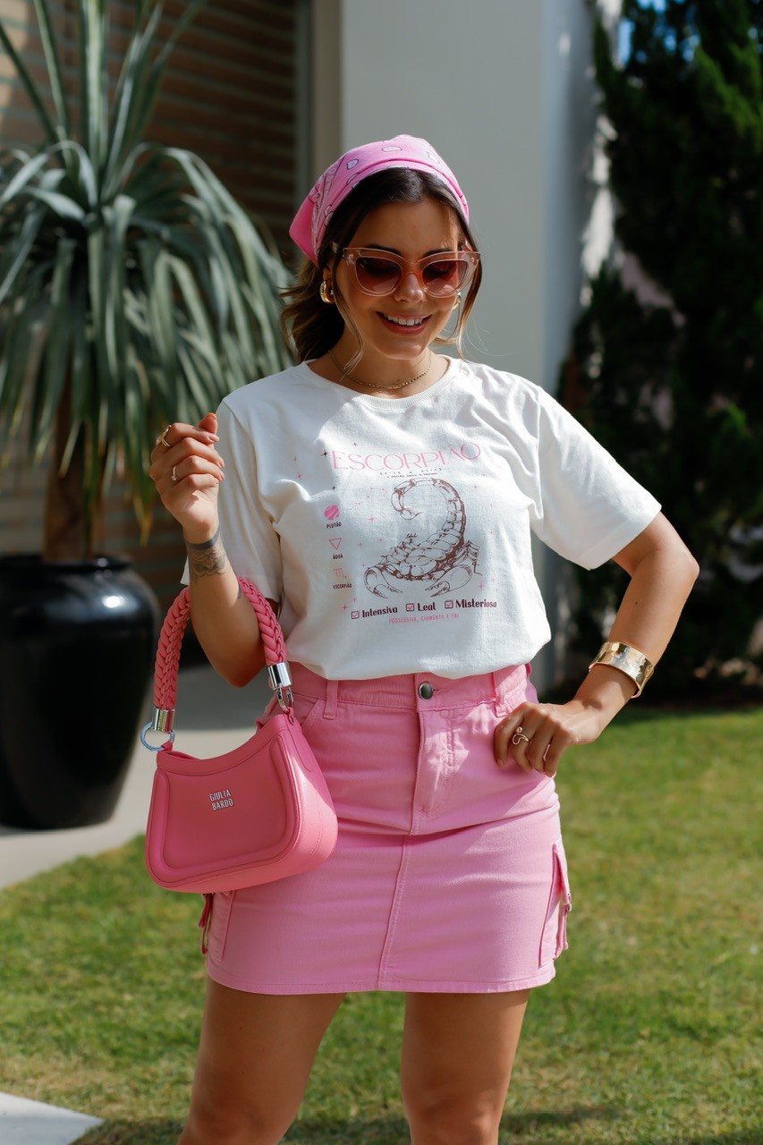 T-SHIRT ESCORPIÃO - OFF WHITE T-SHIRT ESCORPIÃO - OFF WHITE