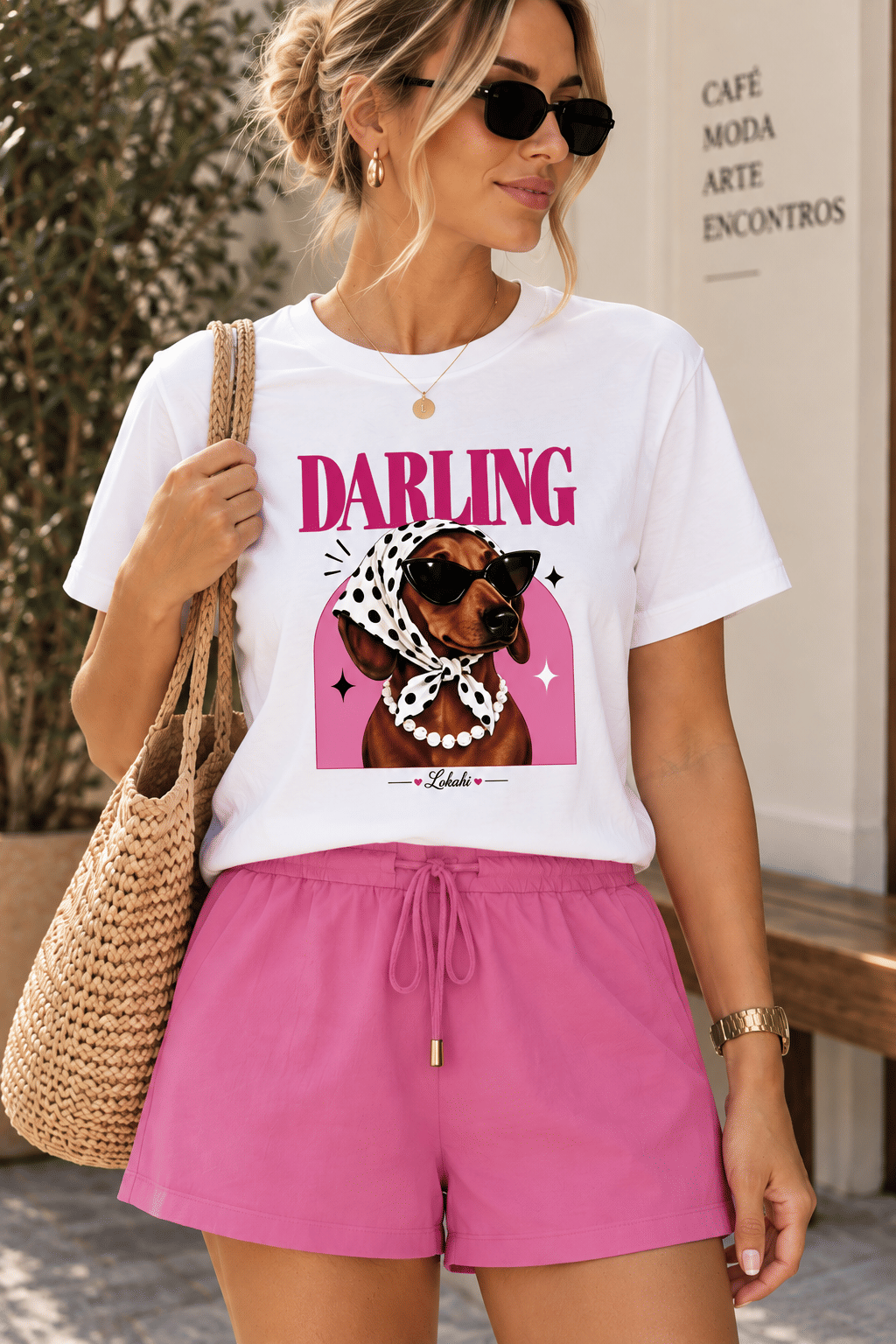 T-SHIRT DARLING - OFF WHITE T-SHIRT DARLING - OFF WHITE
