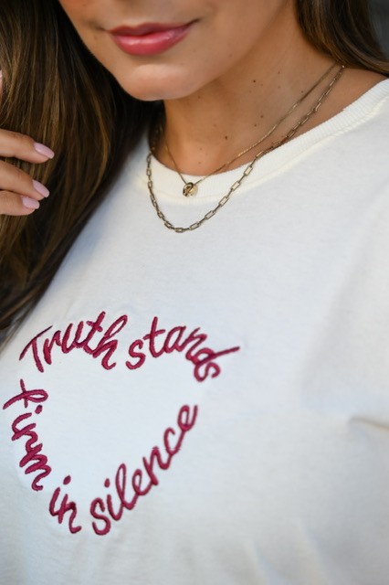 T-SHIRT SILENCE - OFF WHITE T-SHIRT SILENCE - OFF WHITE