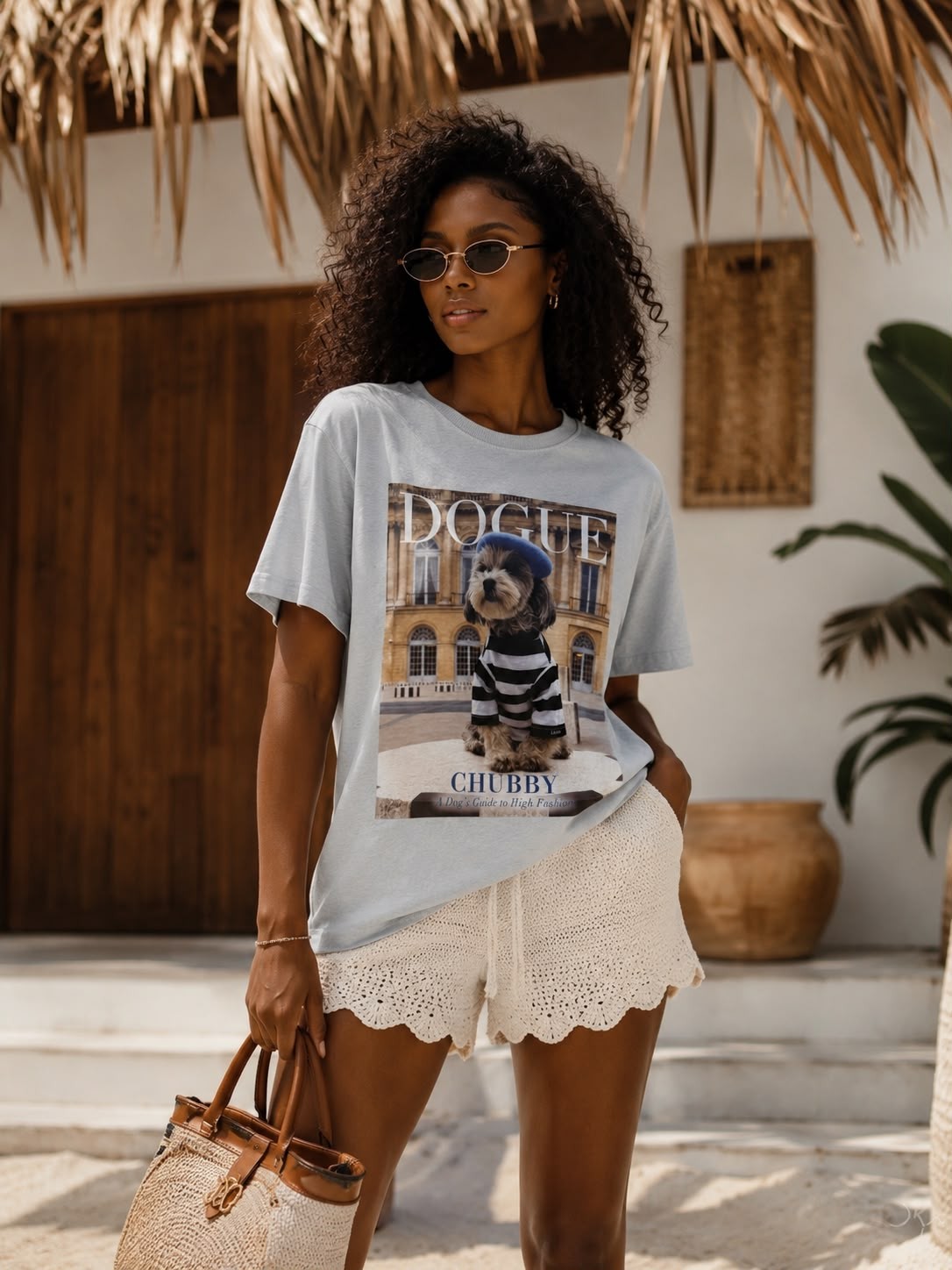 T-SHIRT CHUBBY - AZUL GELO T-SHIRT CHUBBY - AZUL GELO