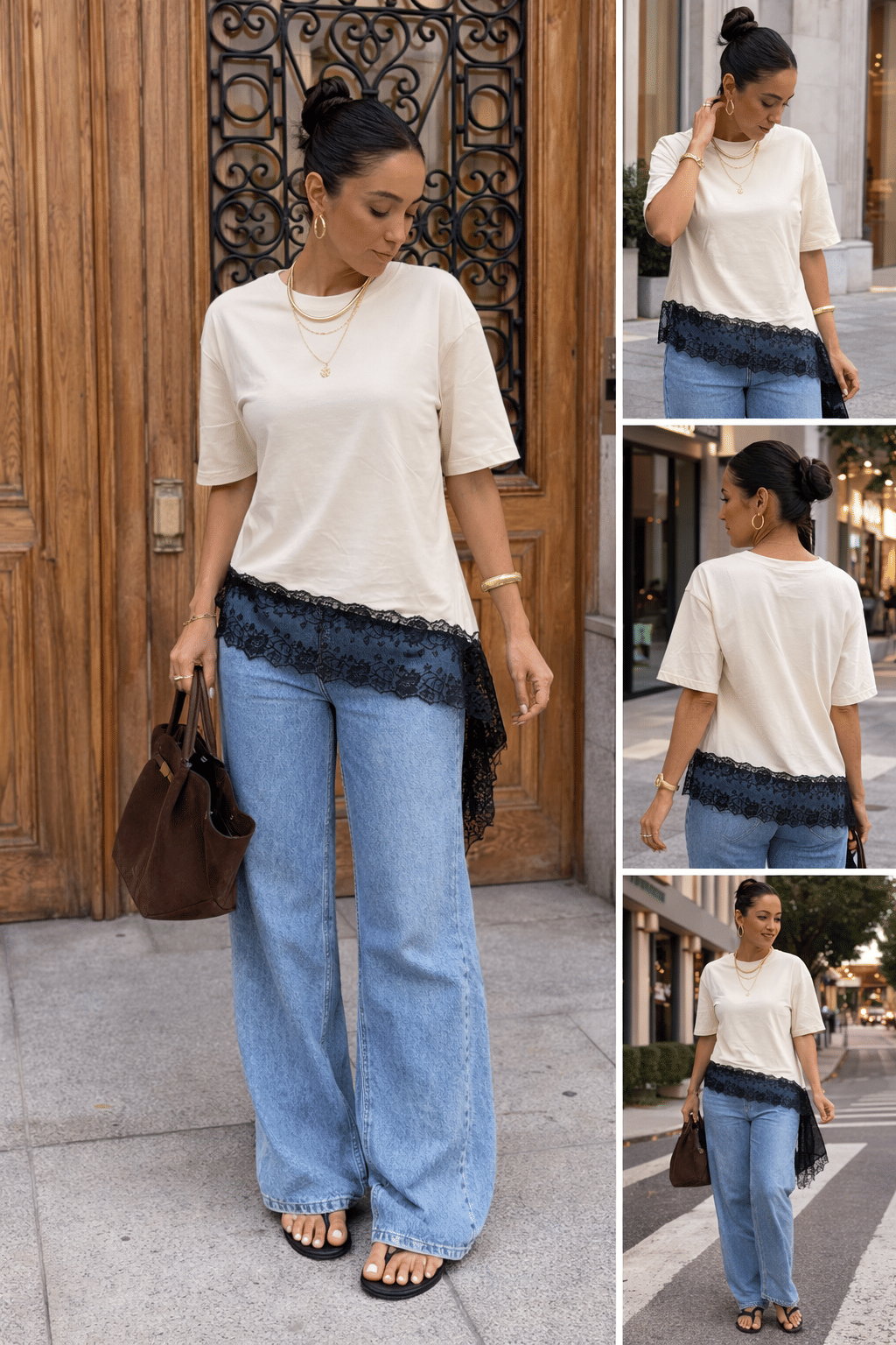 T-SHIRT OVERSIZED RENDA - OFF