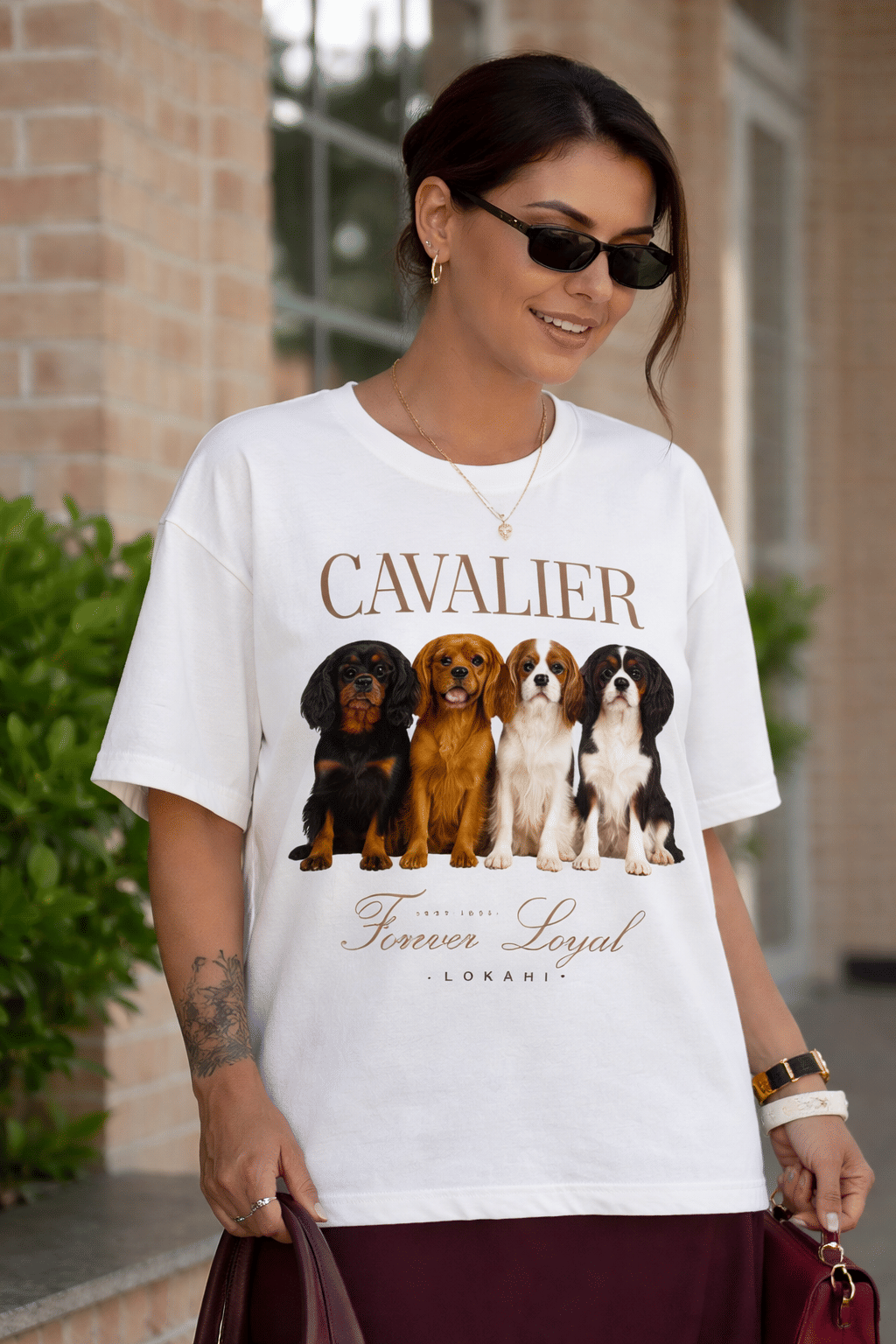 T-SHIRT CAVALIER - OFF WHITE T-SHIRT CAVALIER - OFF WHITE