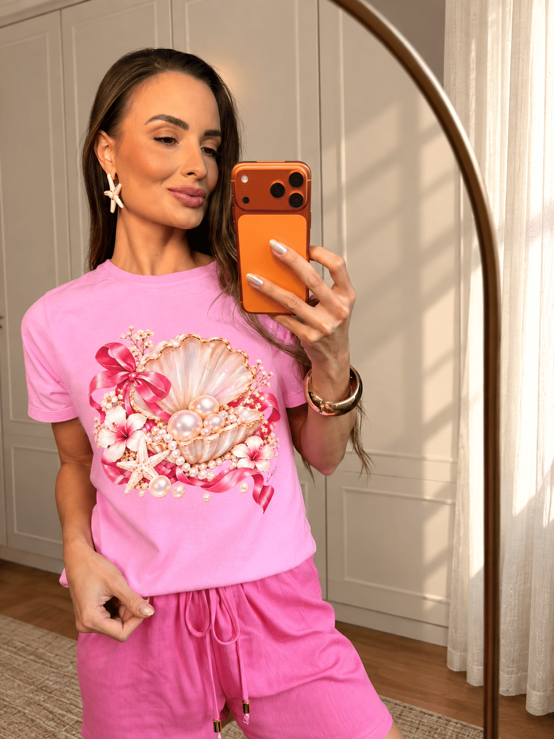 T-SHIRT ESTONADA MERMAID DREAM - ROSA BUBBLEGUM T-SHIRT ESTONADA MERMAID DREAM - ROSA BUBBLEGUM