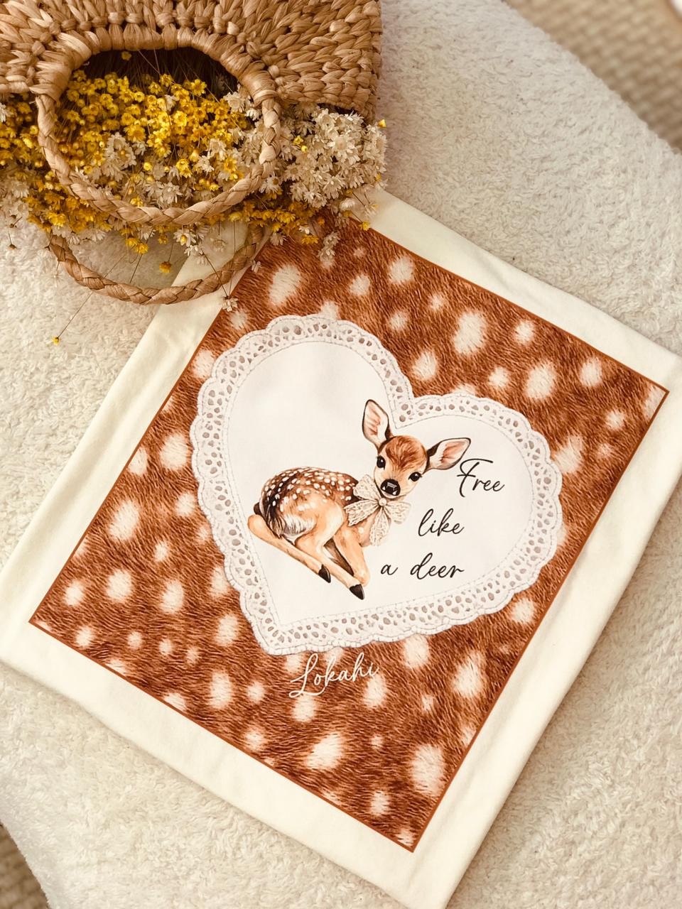 T-SHIRT FOREST -  OFF WHITE