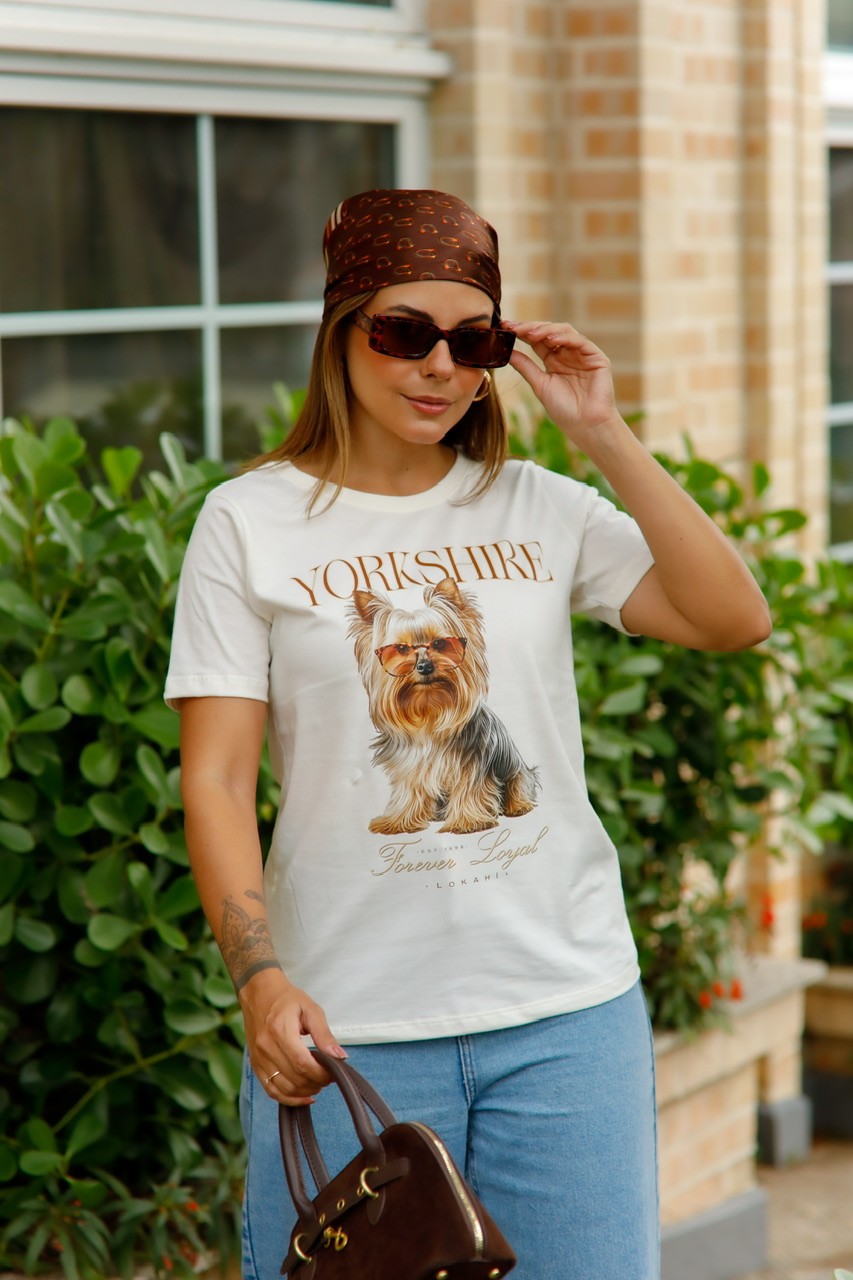 T-SHIRT YORKSHIRE - OFF WHITE