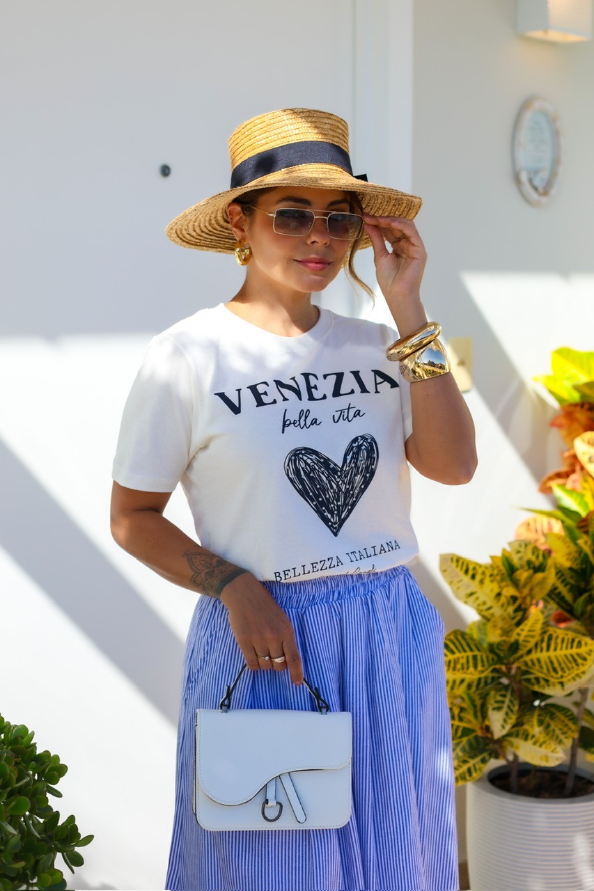 T-SHIRT VENEZIA - OFF WHITE T-SHIRT VENEZIA - OFF WHITE