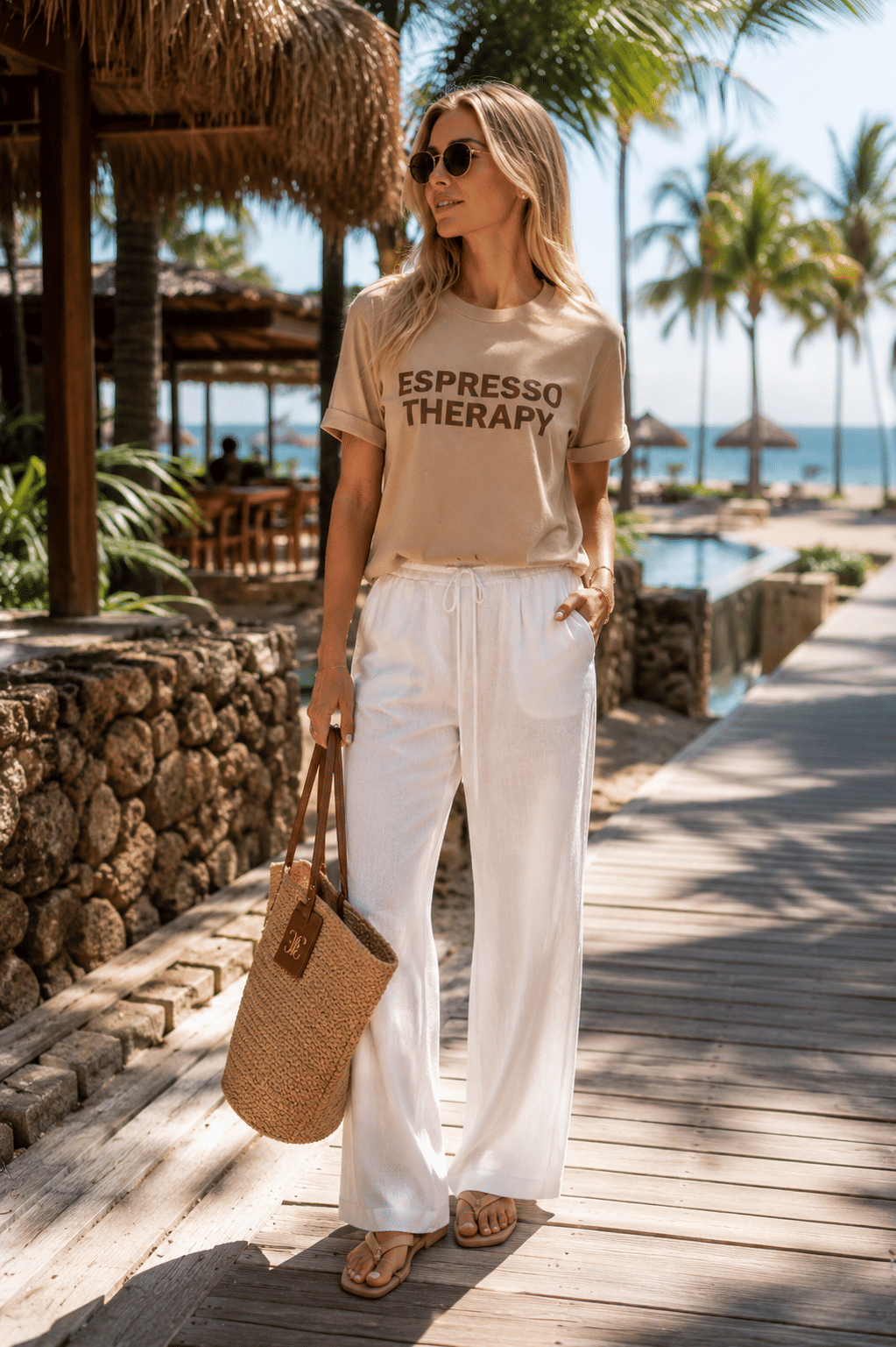 T-SHIRT ESTONADA EXPRESSO - BEGE BLUSH T-SHIRT ESTONADA EXPRESSO - BEGE BLUSH
