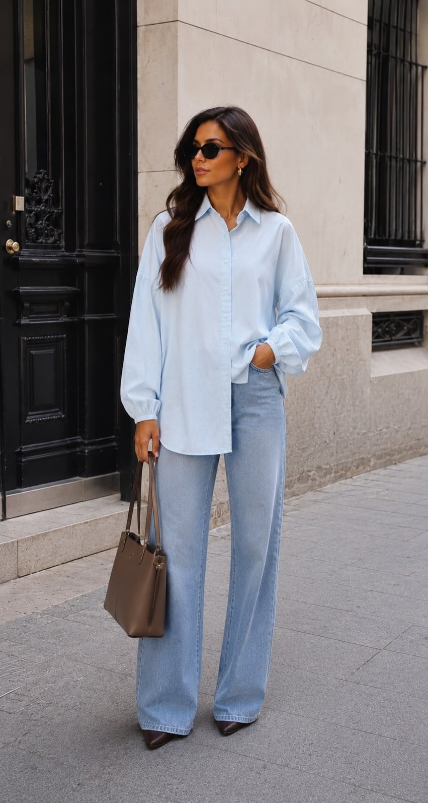 CAMISA OVERSIZED DENIM