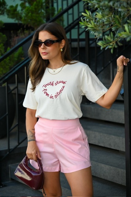 T-SHIRT SILENCE - OFF WHITE T-SHIRT SILENCE - OFF WHITE