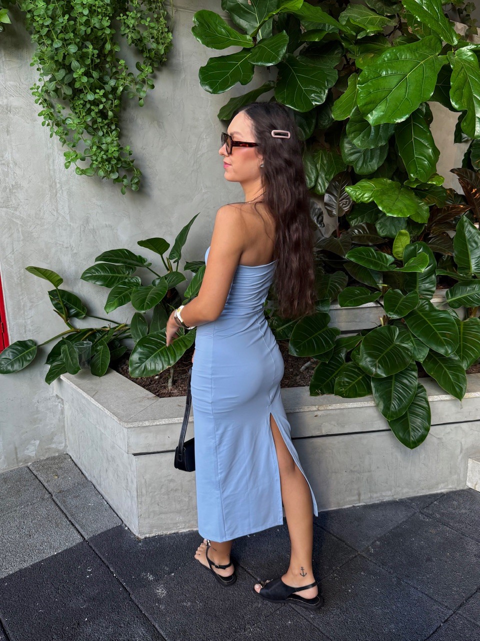 VESTIDO ANNA - AZUL VESTIDO ANNA - AZUL