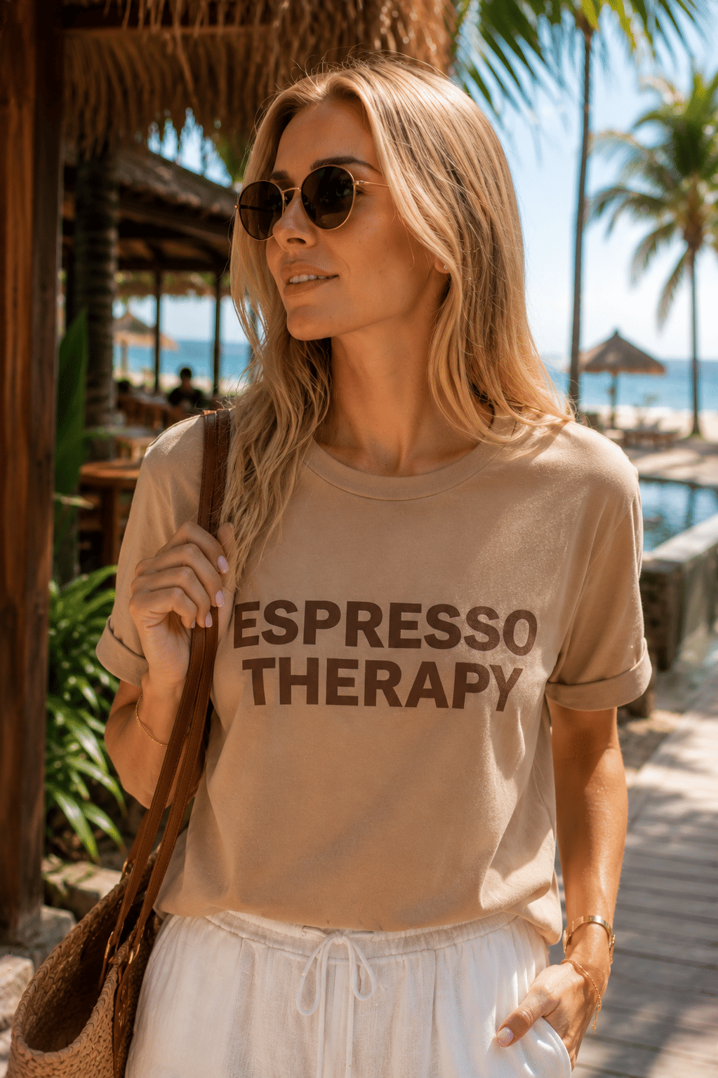 T-SHIRT ESTONADA EXPRESSO - BEGE BLUSH T-SHIRT ESTONADA EXPRESSO - BEGE BLUSH