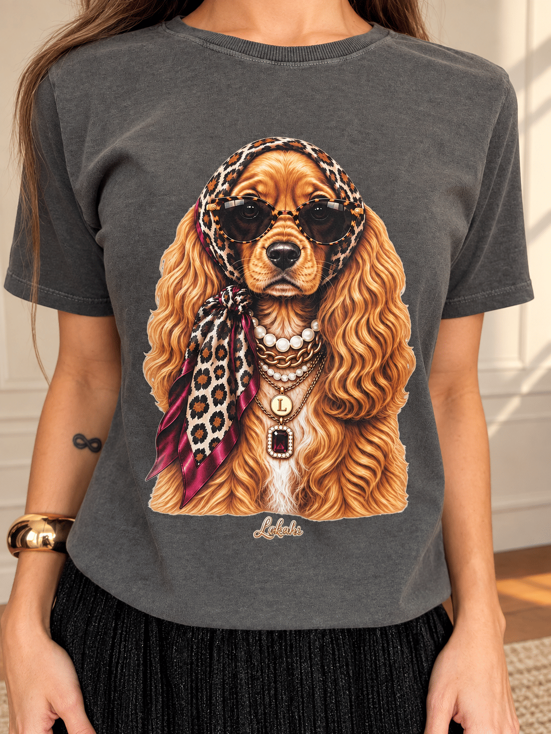 T-SHIRT ESTONADA CHIC LADY - CHUMBO T-SHIRT ESTONADA CHIC LADY - CHUMBO