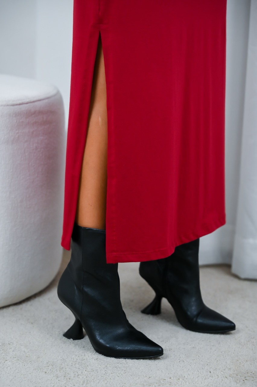 VESTIDO MEL - BORDÔ VESTIDO MEL - BORDÔ