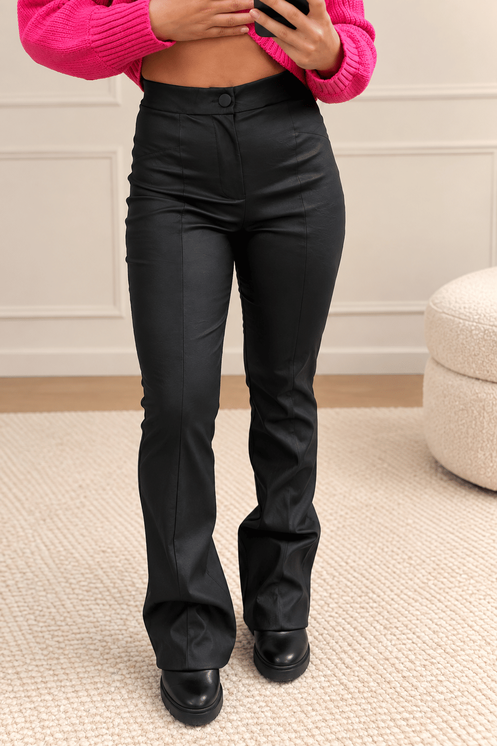 CALCA FLARE COLORADO OLIVIA - PRETO