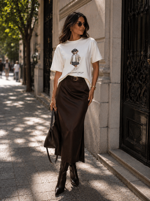 T-SHIRT OVERSIZED EVERY DAY - OFF WHITE T-SHIRT OVERSIZED EVERY DAY - OFF WHITE