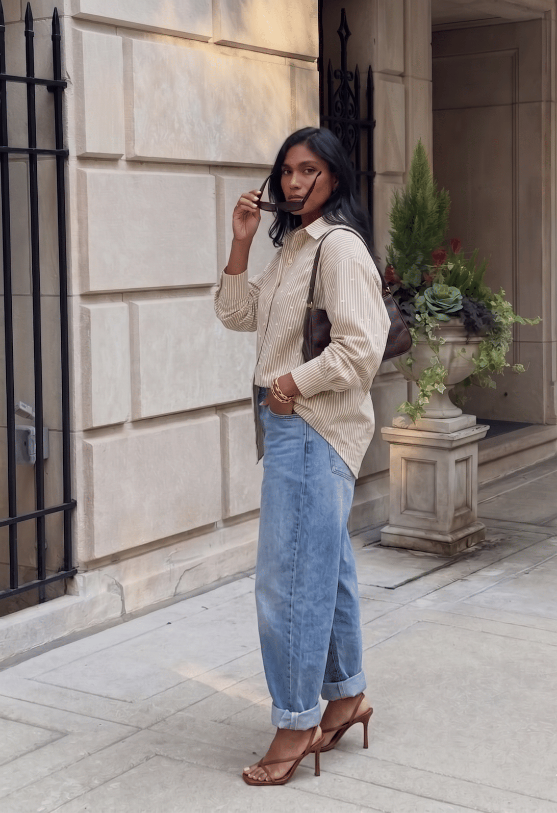CAMISA OVERSIZED LAÇO - LEBLON AVEIA