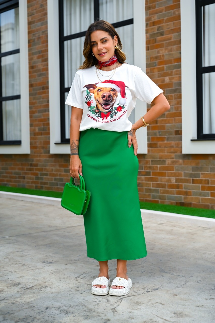 T-SHIRT CARAMELO NATALINO - OFF WHITE T-SHIRT CARAMELO NATALINO - OFF WHITE