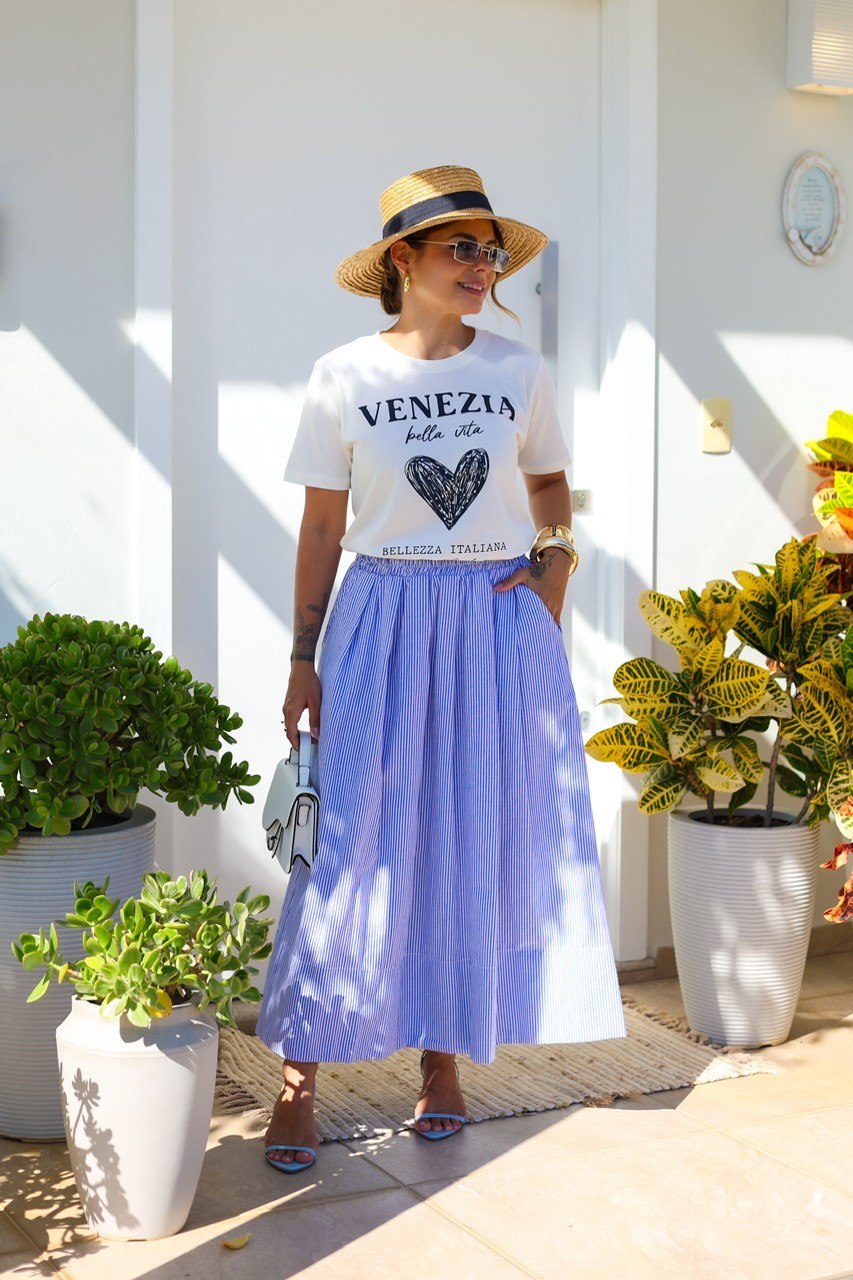 T-SHIRT VENEZIA - OFF WHITE T-SHIRT VENEZIA - OFF WHITE