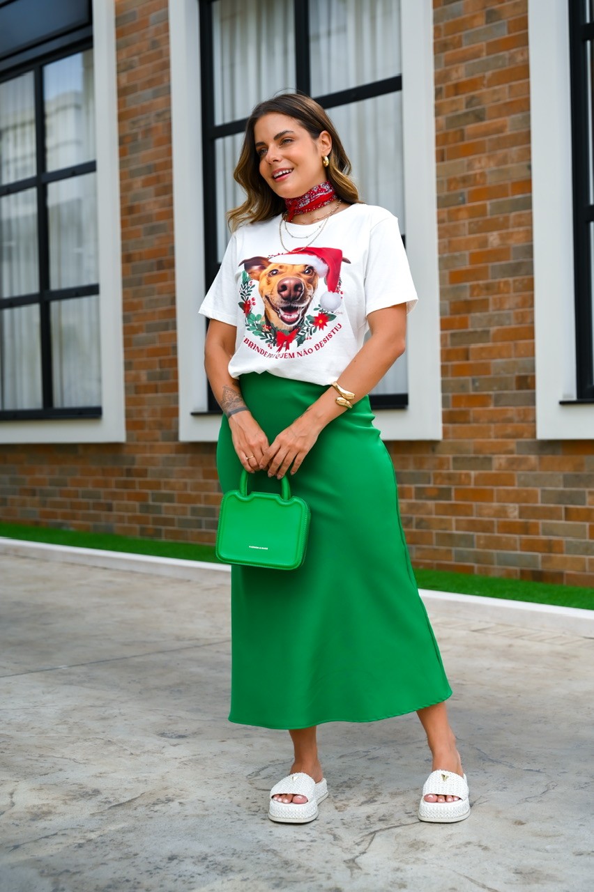 T-SHIRT CARAMELO NATALINO - OFF WHITE T-SHIRT CARAMELO NATALINO - OFF WHITE