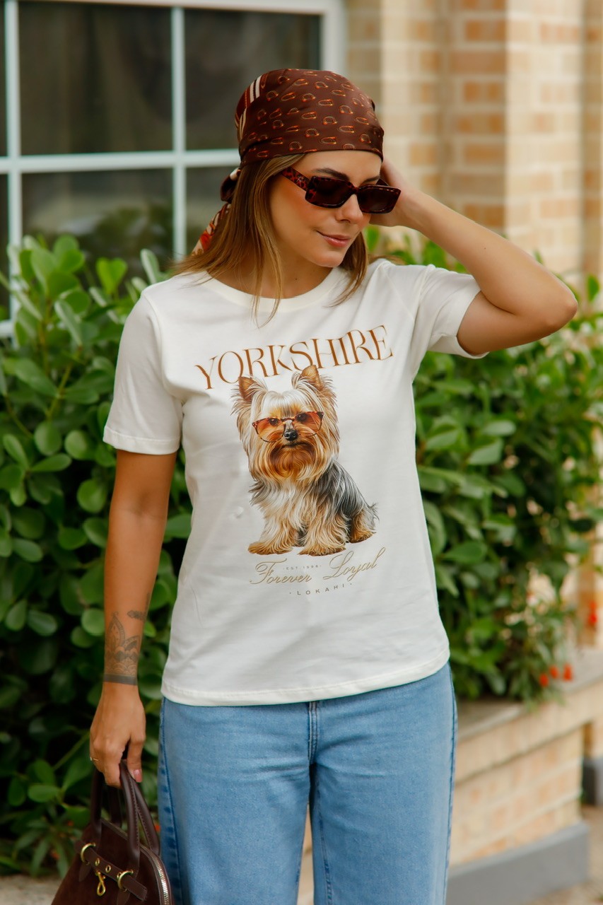 T-SHIRT YORKSHIRE - OFF WHITE