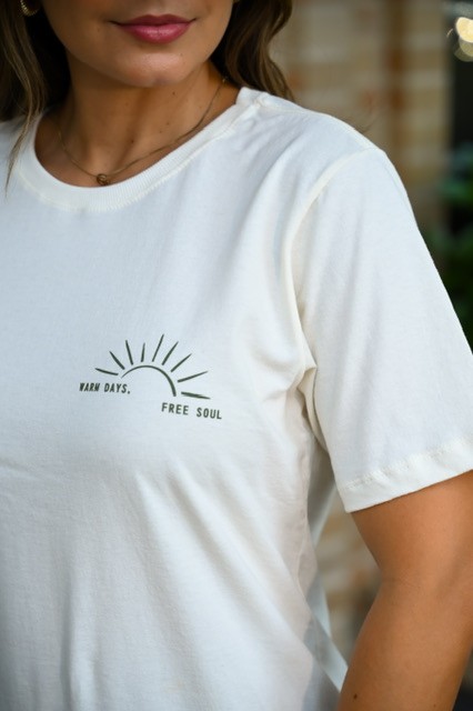 T-SHIRT SUNSET - OFF WHITE T-SHIRT SUNSET - OFF WHITE