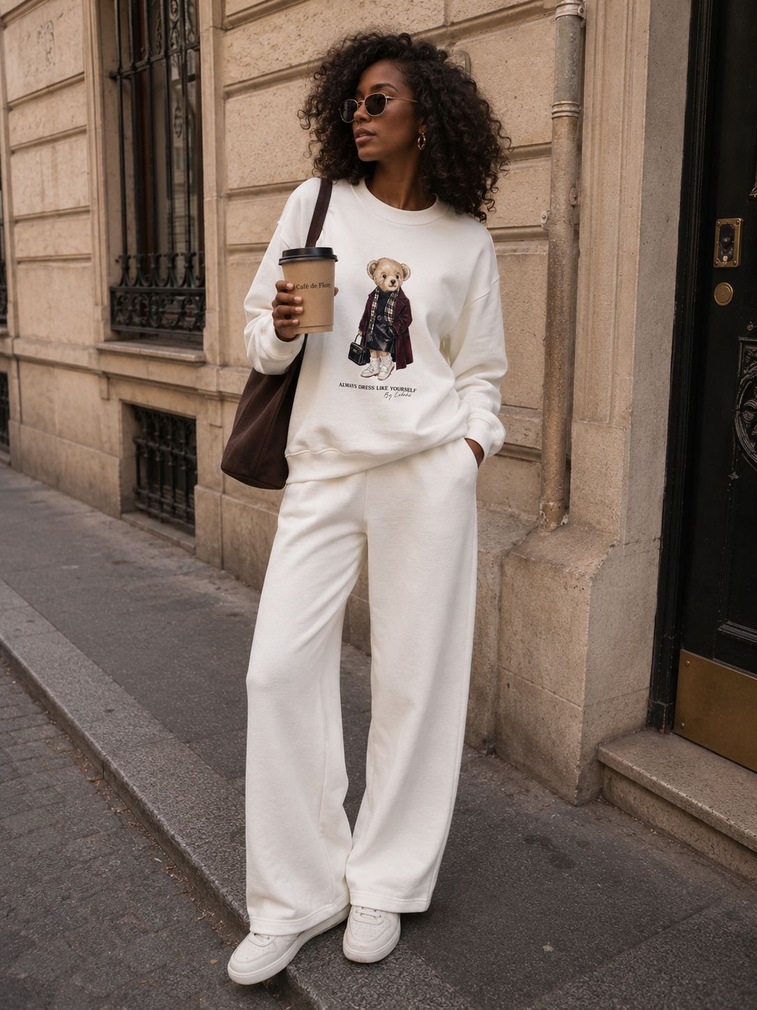 CONJUNTO MOLETOMM YOURSELF - OFF WHITE CONJUNTO MOLETOMM YOURSELF - OFF WHITE