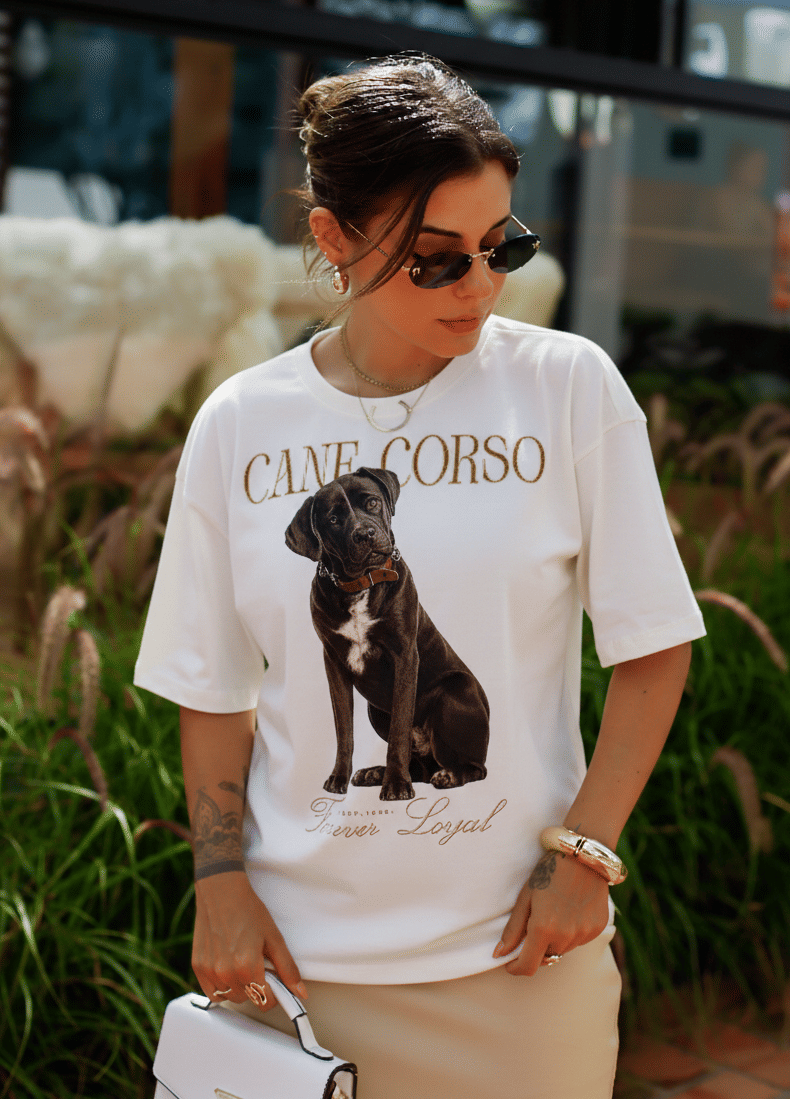 T-SHIRT CANE CORSO - OFF WHITE