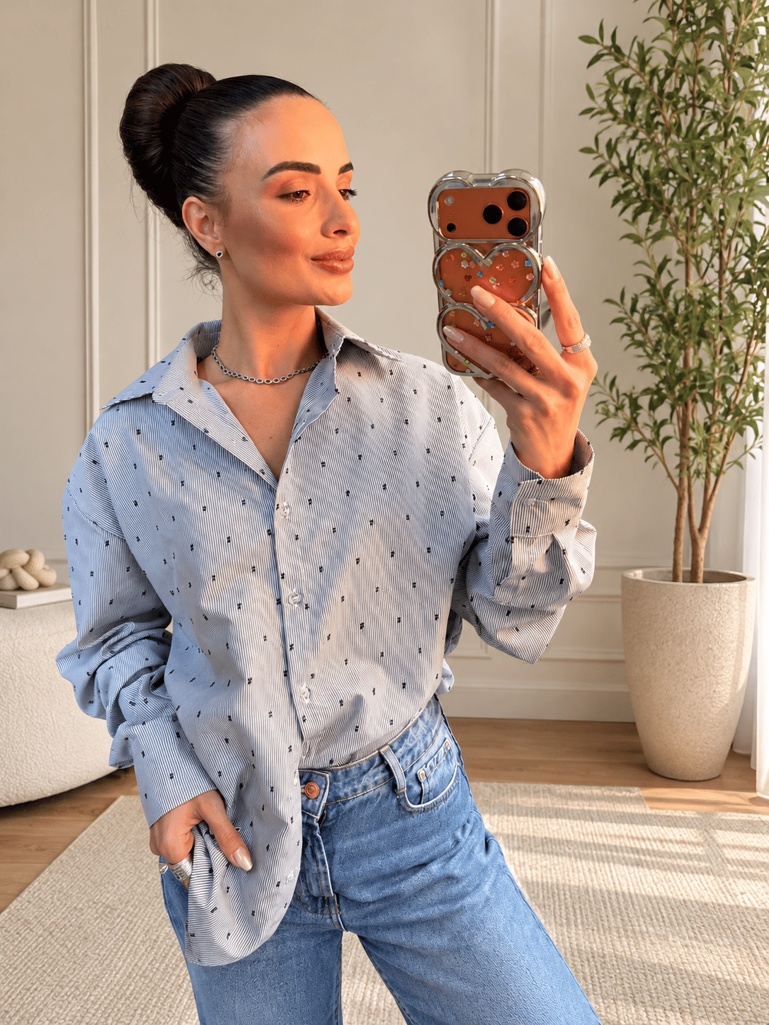 CAMISA OVERSIZED PETIT - PRETO CAMISA OVERSIZED PETIT - PRETO