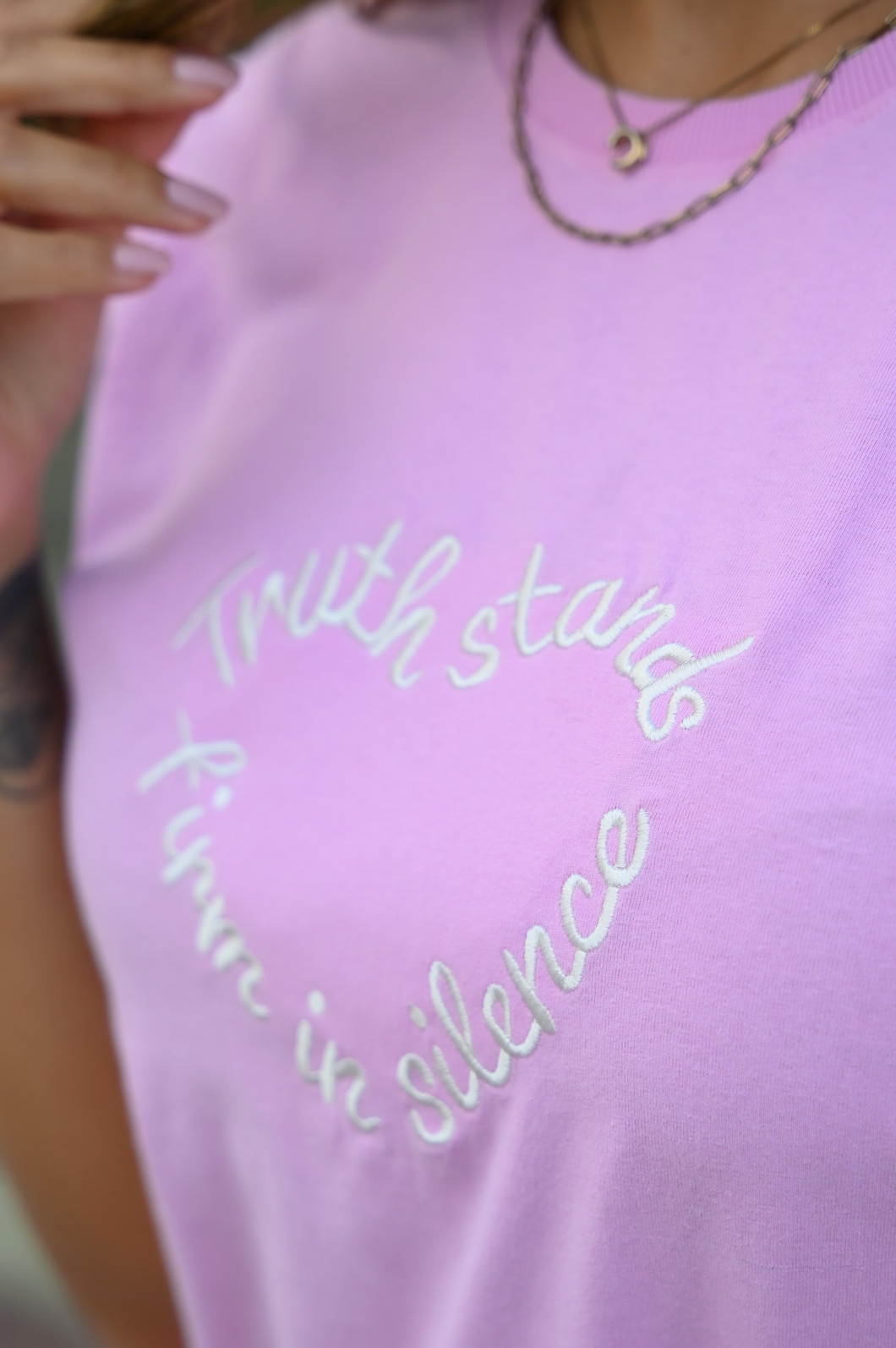 T-SHIRT ESTONADA SILENCE - ROSA FLAMINGO T-SHIRT ESTONADA SILENCE - ROSA FLAMINGO