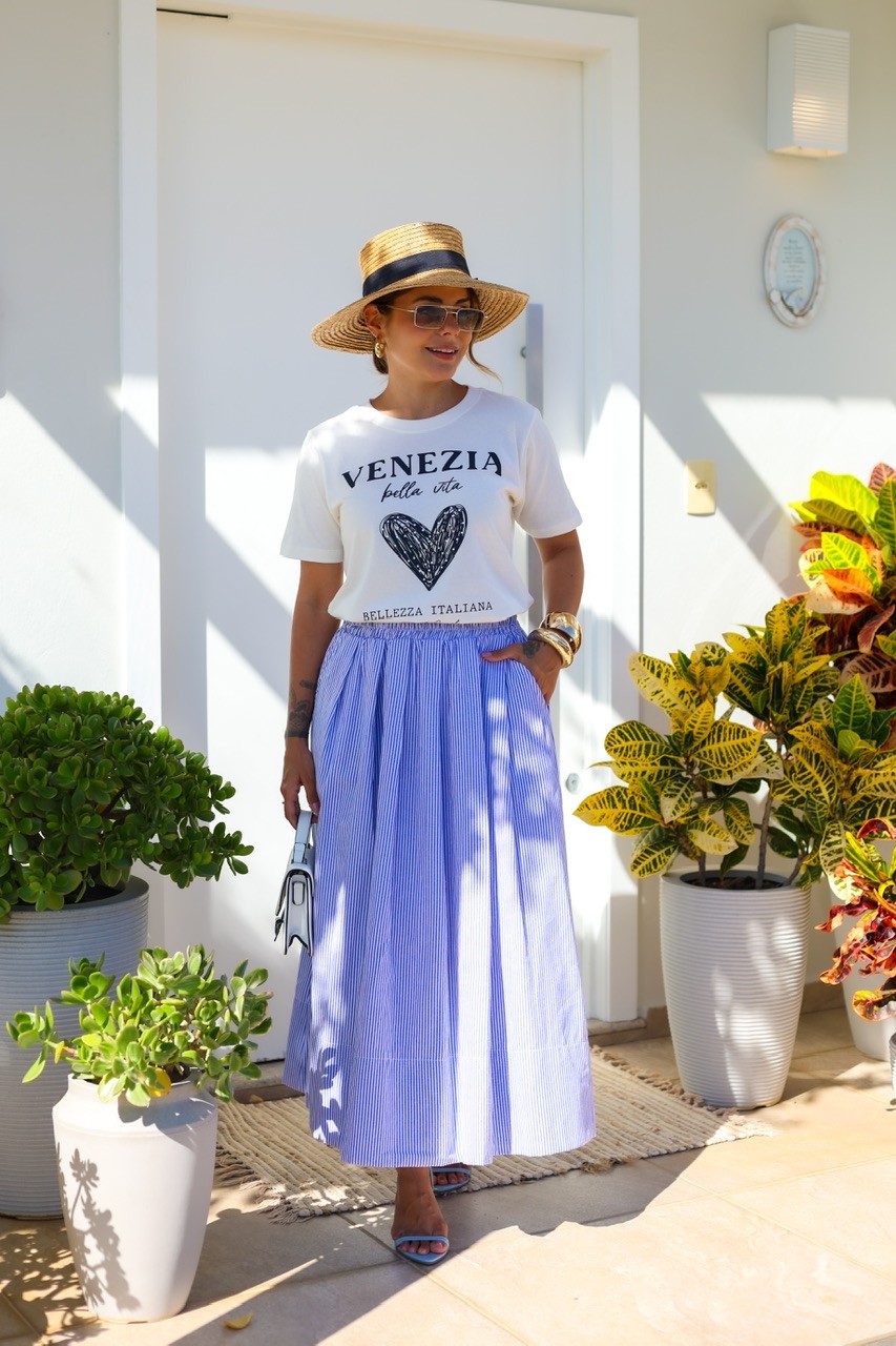 T-SHIRT VENEZIA - OFF WHITE T-SHIRT VENEZIA - OFF WHITE