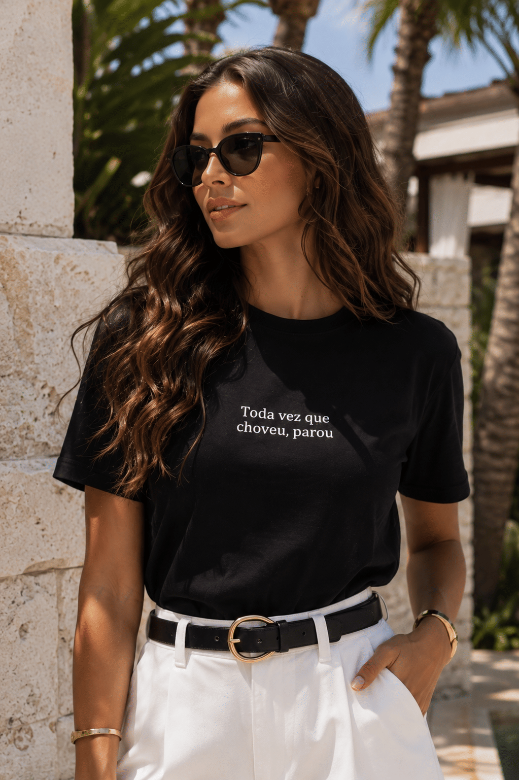T-SHIRT CALMARIA - PRETA T-SHIRT CALMARIA - PRETA