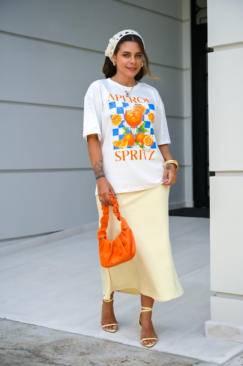 SAIA MIDI - AMARELO SAIA MIDI - AMARELO