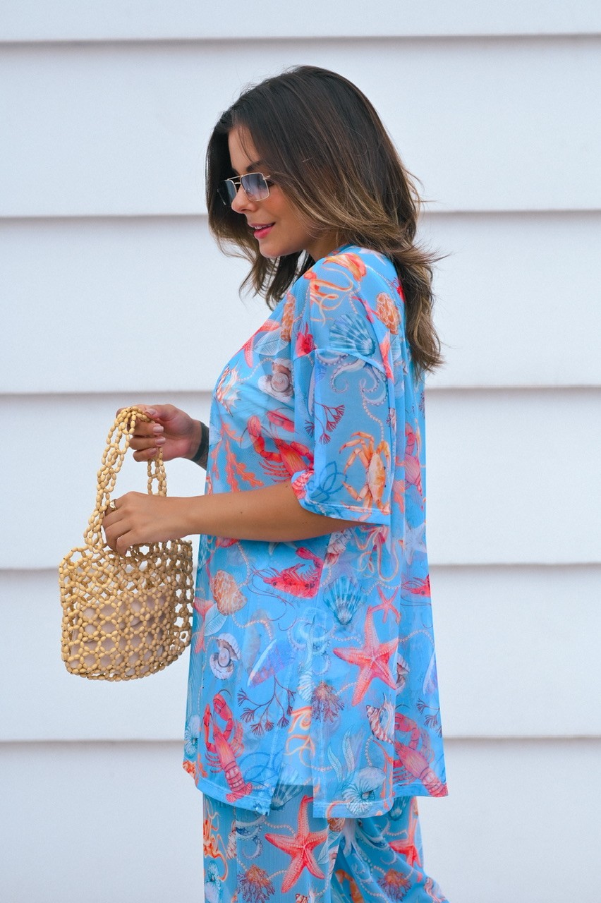 CAMISA OVERSIZED - MALDIVAS