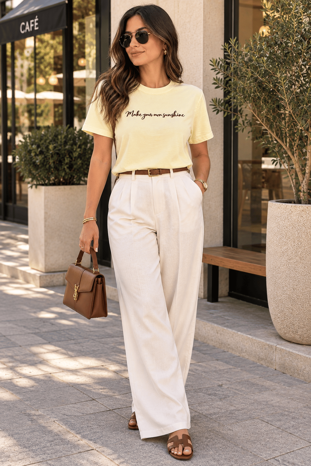 T-SHIRT ESTONADA SUNSHINE - MANTEIGA T-SHIRT ESTONADA SUNSHINE - MANTEIGA