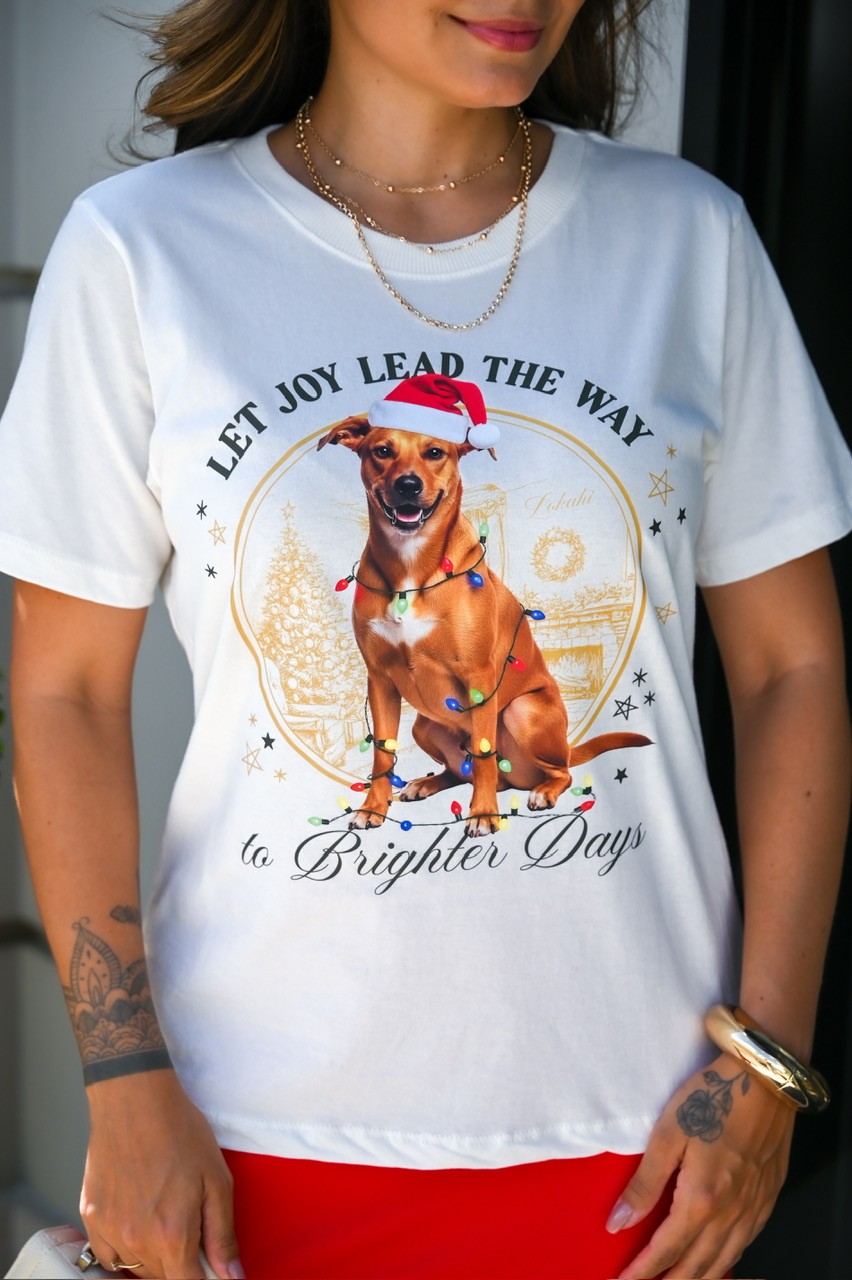 T-SHIRT BRIGHTER DAY - OFF WHITE T-SHIRT BRIGHTER DAY - OFF WHITE