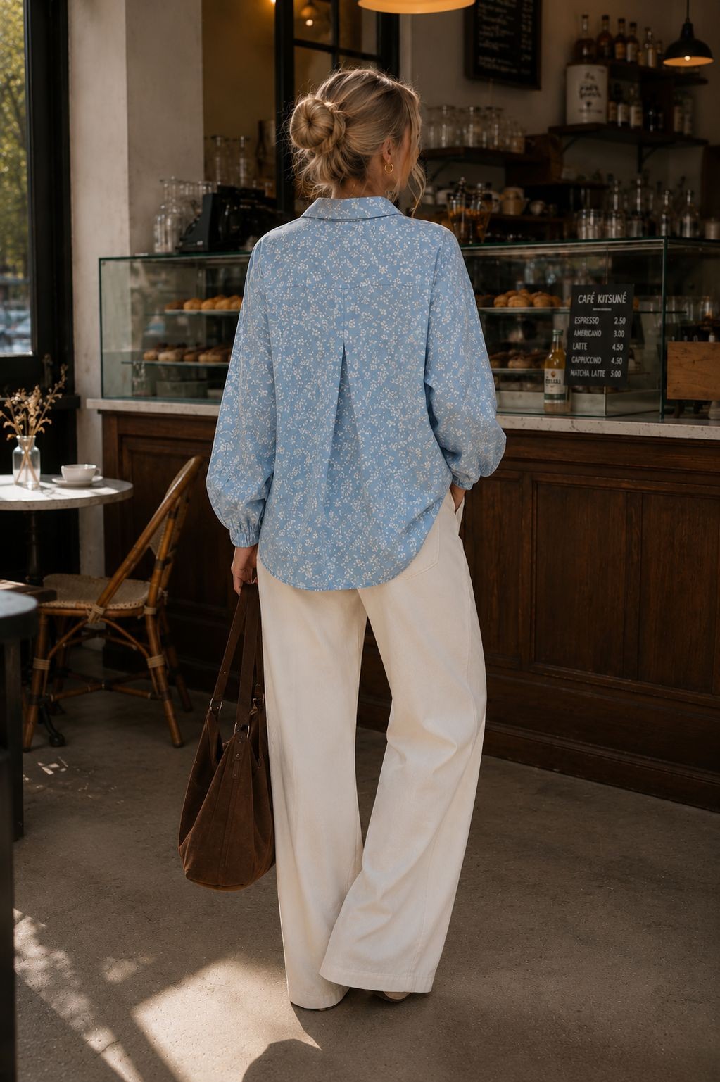 CAMISA OVERSIZED MALIBÚ - AZUL CLARO CAMISA OVERSIZED MALIBÚ - AZUL CLARO