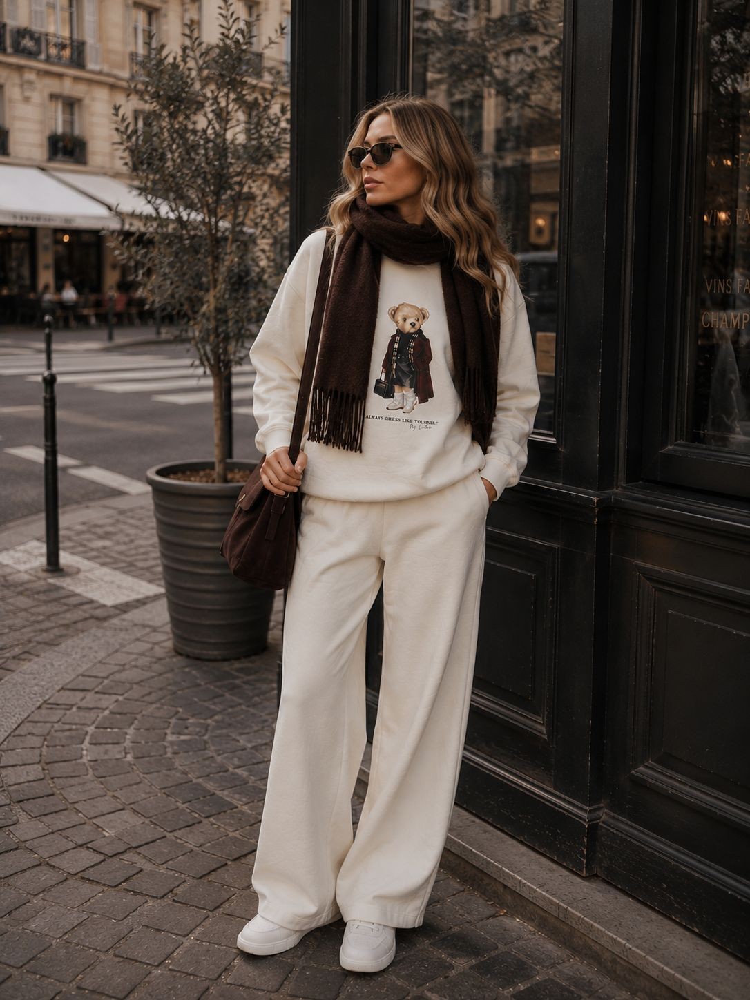 CONJUNTO MOLETOMM YOURSELF - OFF WHITE CONJUNTO MOLETOMM YOURSELF - OFF WHITE