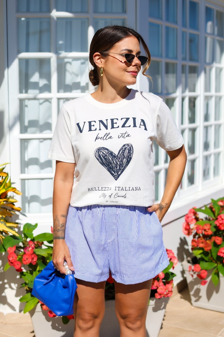 T-SHIRT VENEZIA - OFF WHITE T-SHIRT VENEZIA - OFF WHITE