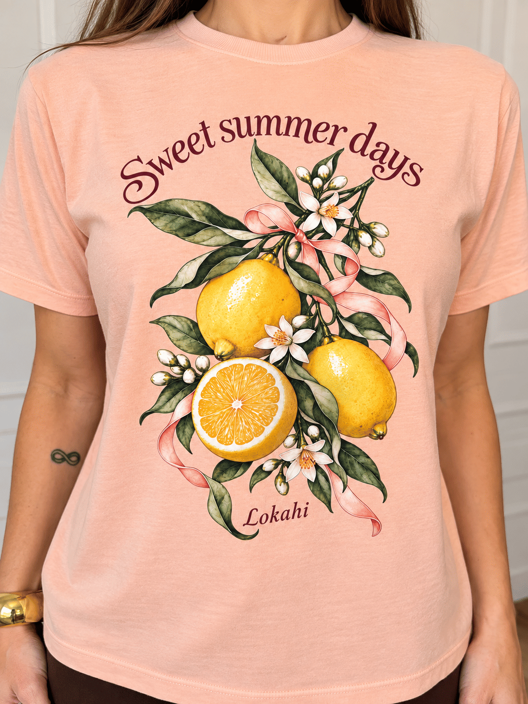T-SHIRT ESTONADA SUMMER DAYS - LARANJA CANDY T-SHIRT ESTONADA SUMMER DAYS - LARANJA CANDY